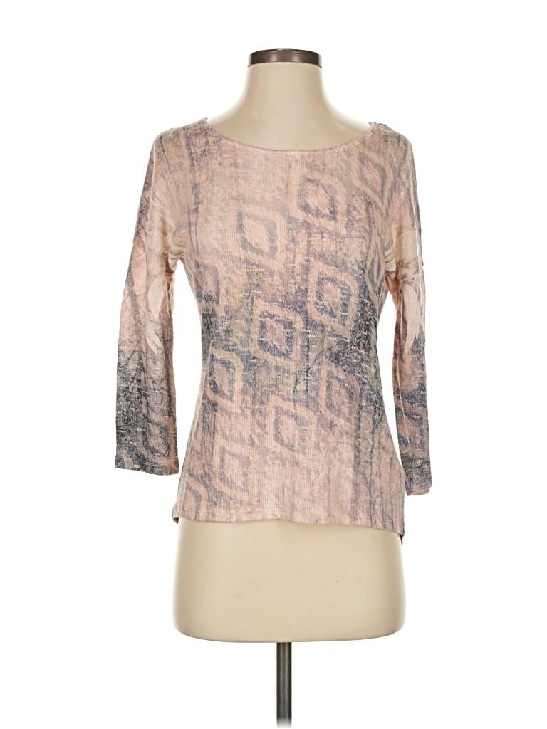 Pre-owned Perseption Concept Cardigan Sweater In Brown