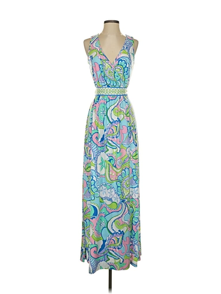 Pre-owned Lilly Pulitzer Casual Dress In Blue
