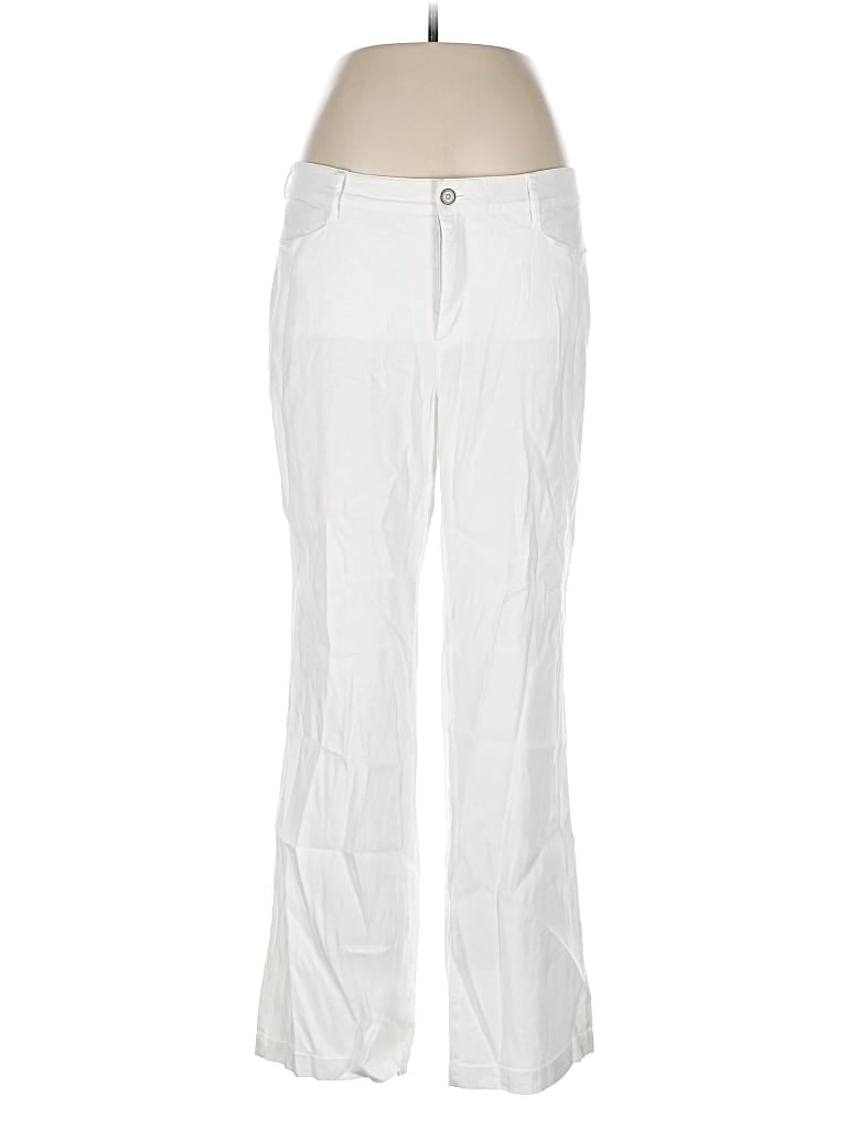 Pre-owned Nydj Casual Pants In White