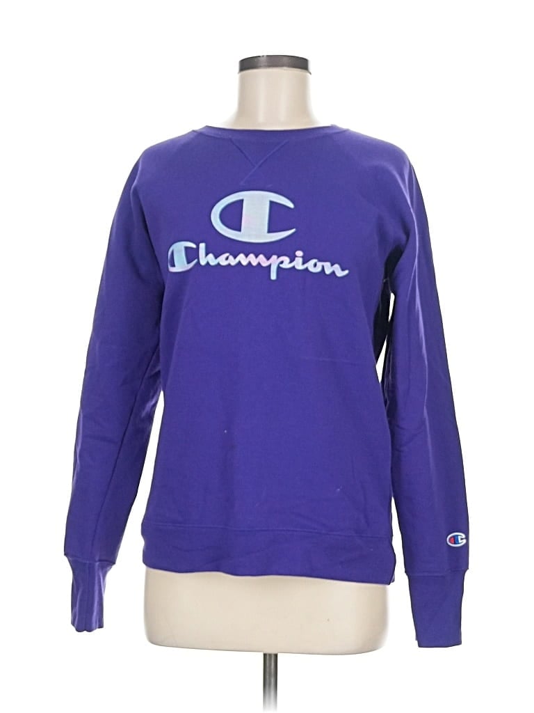 Click to view more detailed imagery on our partner's website Pre-owned Champion Sweatshirt In Purple