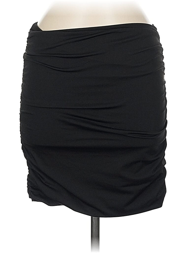 Pre-owned Unbranded Casual Skirt In Black
