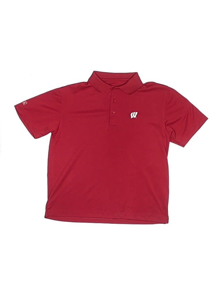 Pre-owned Assorted Brands Kids' Short Sleeve Polo Shirt In Red