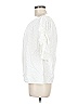 CeCe 100% Cotton White 3/4 Sleeve Blouse Size M - photo 5