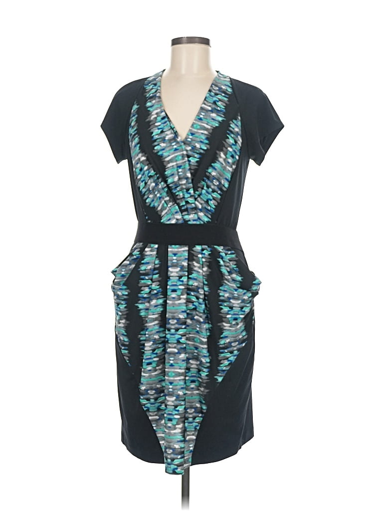 Pre-owned Bcbgmaxazria Cocktail Dress In Blue