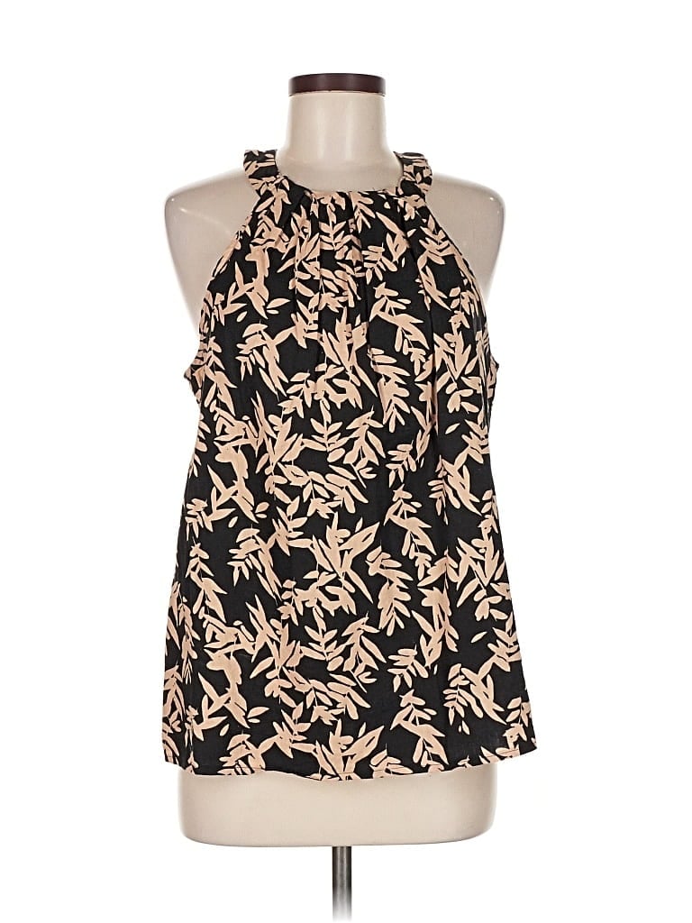 Pre-owned Rachel Zoe Tjx Sleeveless Blouse In Black