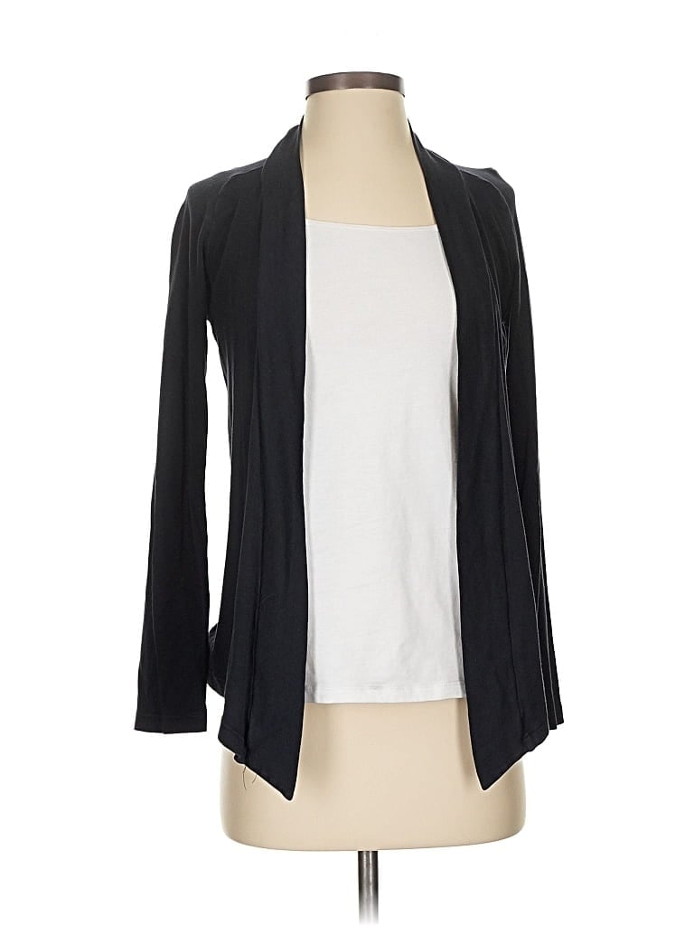Pre-owned Splendid Cardigan Sweater In Black
