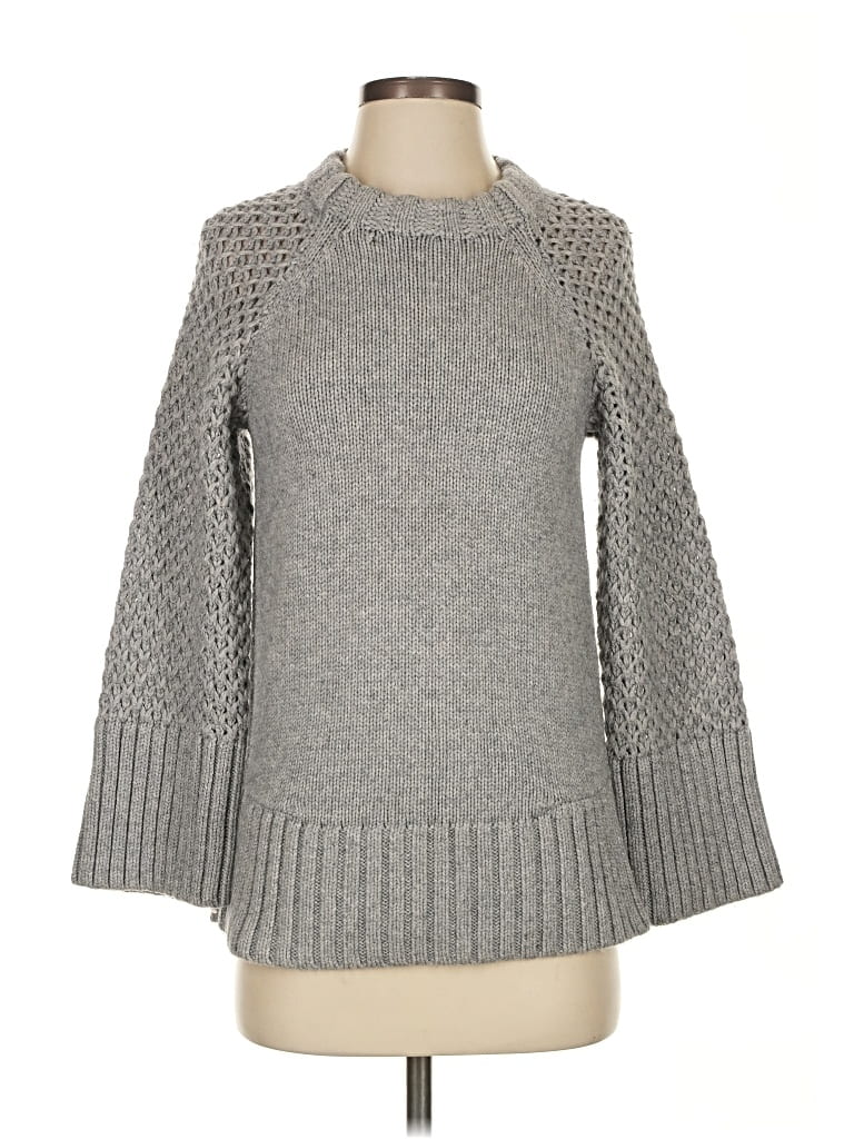 Pre-owned Derek Lam 10c Athleta Wool Pullover Sweater In Gray