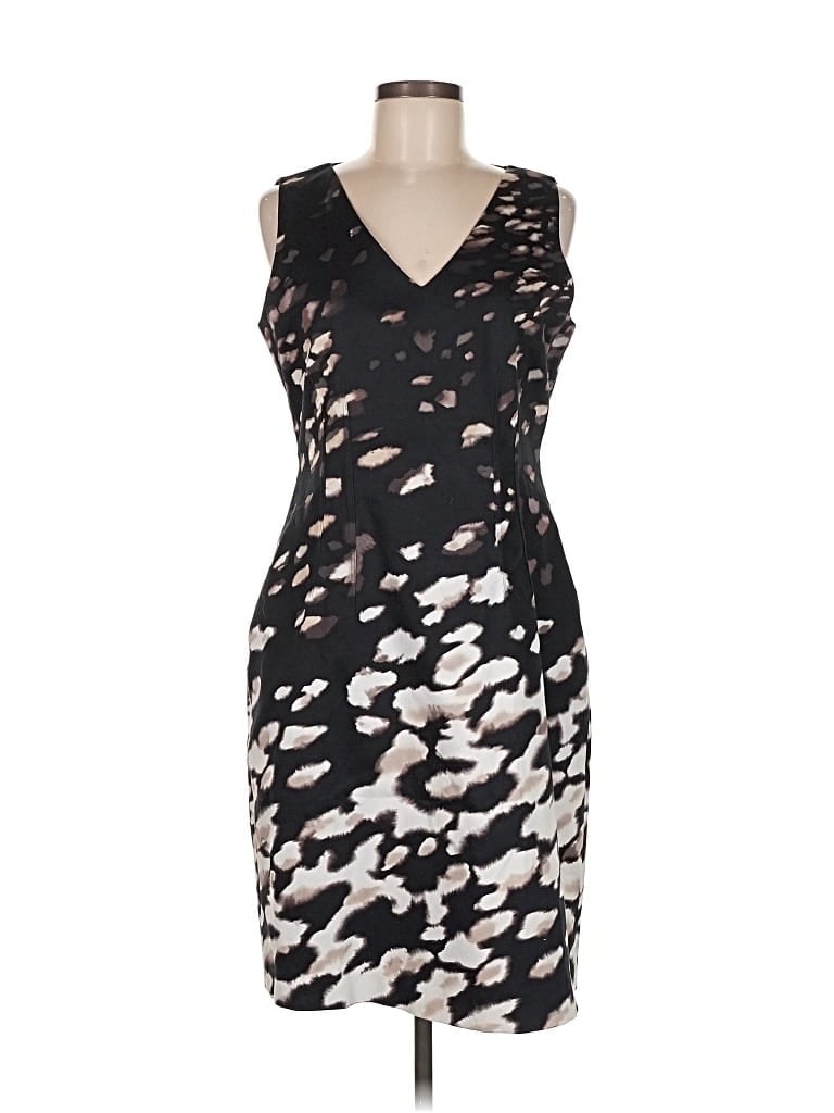 Pre-owned Tahari Cocktail Dress In Black