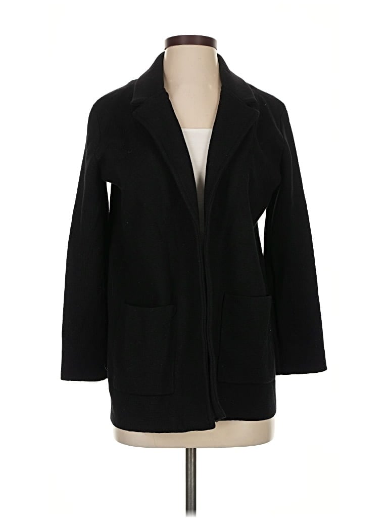 Pre-owned M Magaschoni Coat In Black