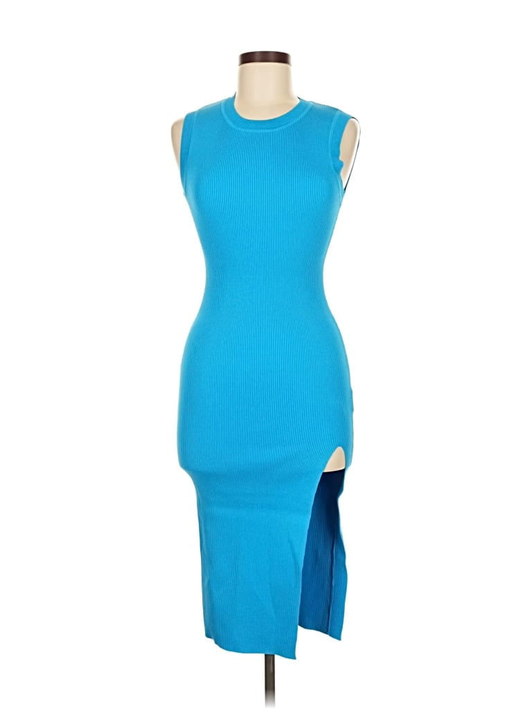 Pre-owned Urban Revivo Cocktail Dress In Blue