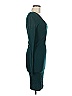 BCBGMAXAZRIA Solid Teal Cocktail Dress Size M - photo 4