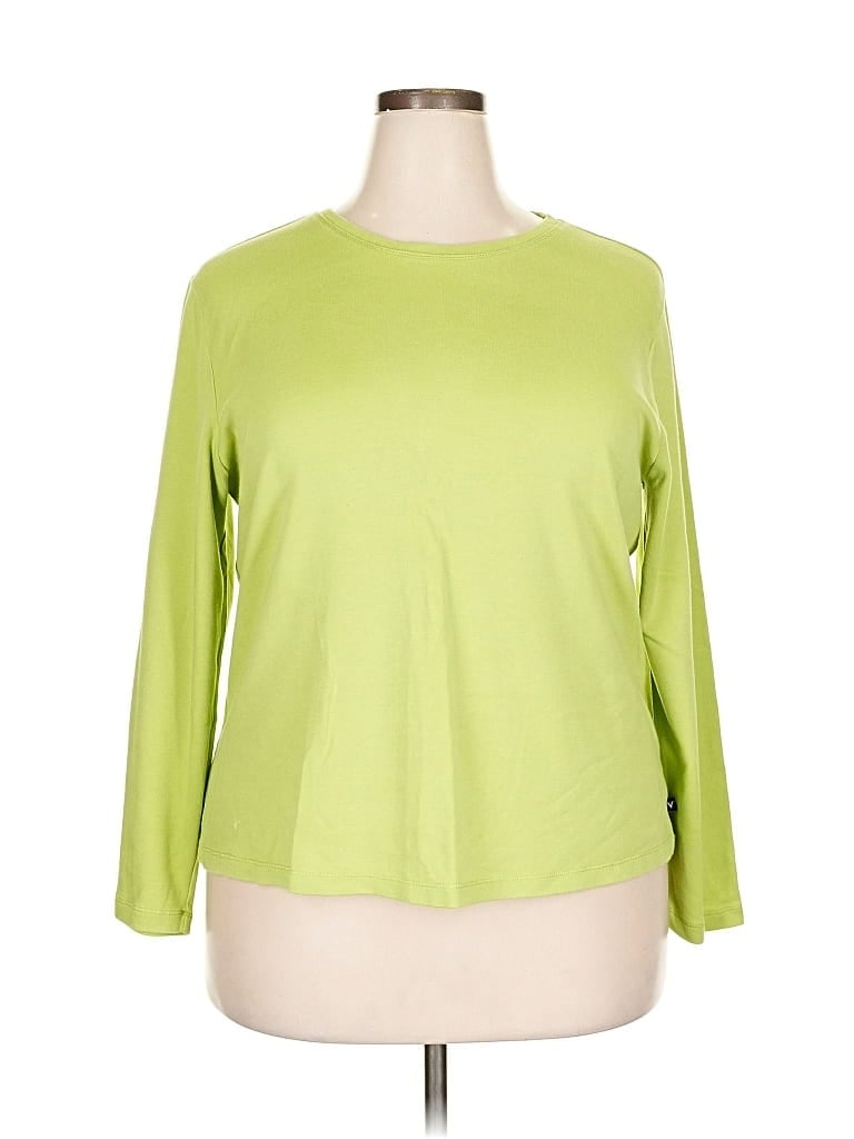 Pre-owned Venezia 3/4 Sleeve T-shirt In Green