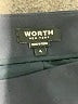 Worth New York Solid Black Wool Skirt Size 4 - photo 4
