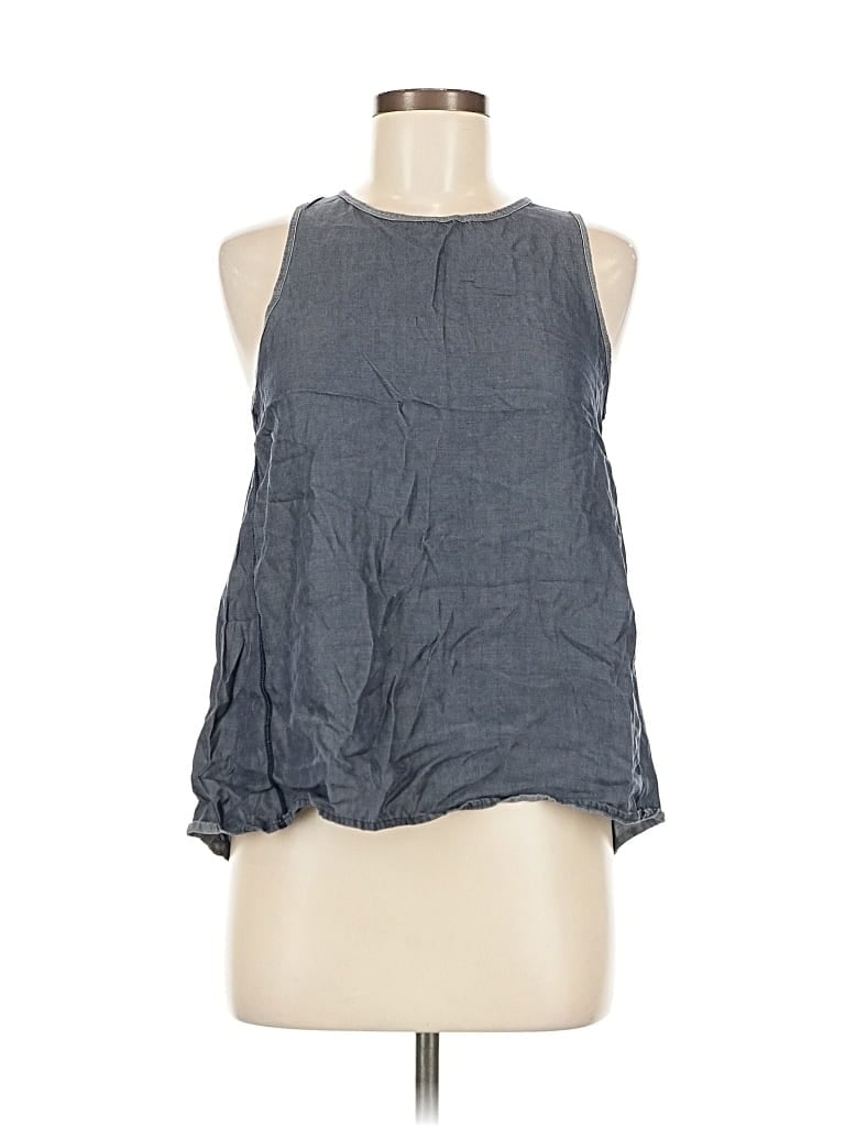 Pre-owned Lululemon Athletica Sleeveless Blouse In Blue