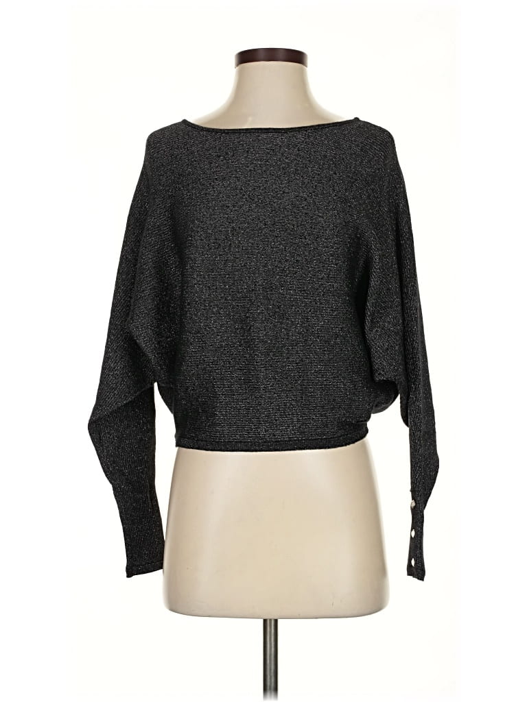 Pre-owned T Tahari Pullover Sweater In Black
