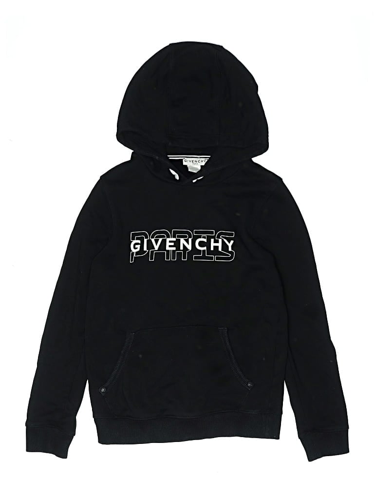 Pre-owned Givenchy Kids' Pullover Hoodie In Black