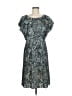 Great Plains 100% Polyester Print Blue Casual Dress Size M - photo 1