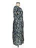 Great Plains 100% Polyester Print Blue Casual Dress Size M - photo 4