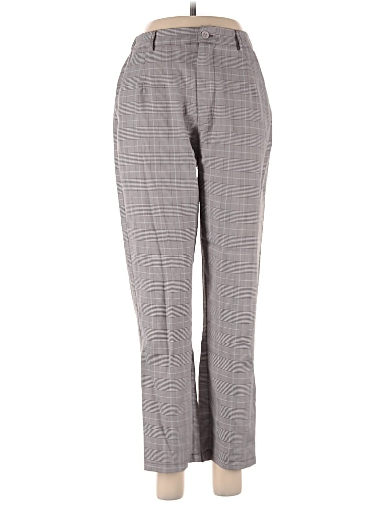 Pre-owned Allegra K Dress Pants In Gray