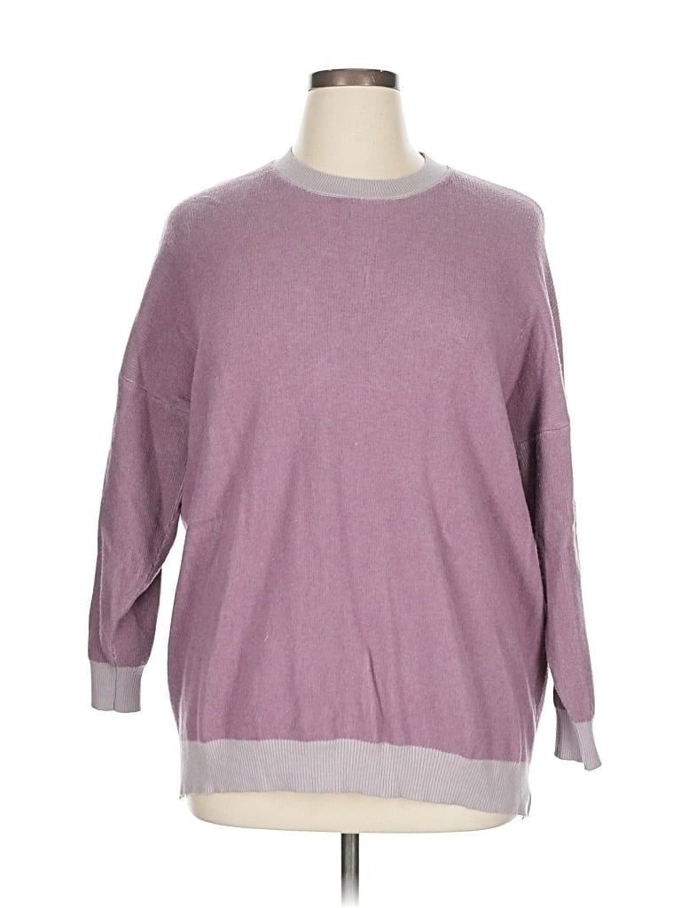 Pre-owned Dreamers Pullover Sweater In Purple