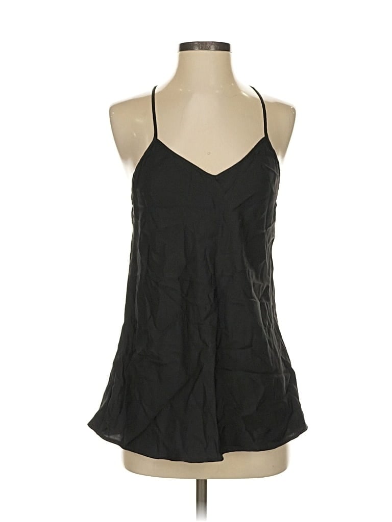 Pre-owned Lou & Grey Sleeveless Blouse In Black