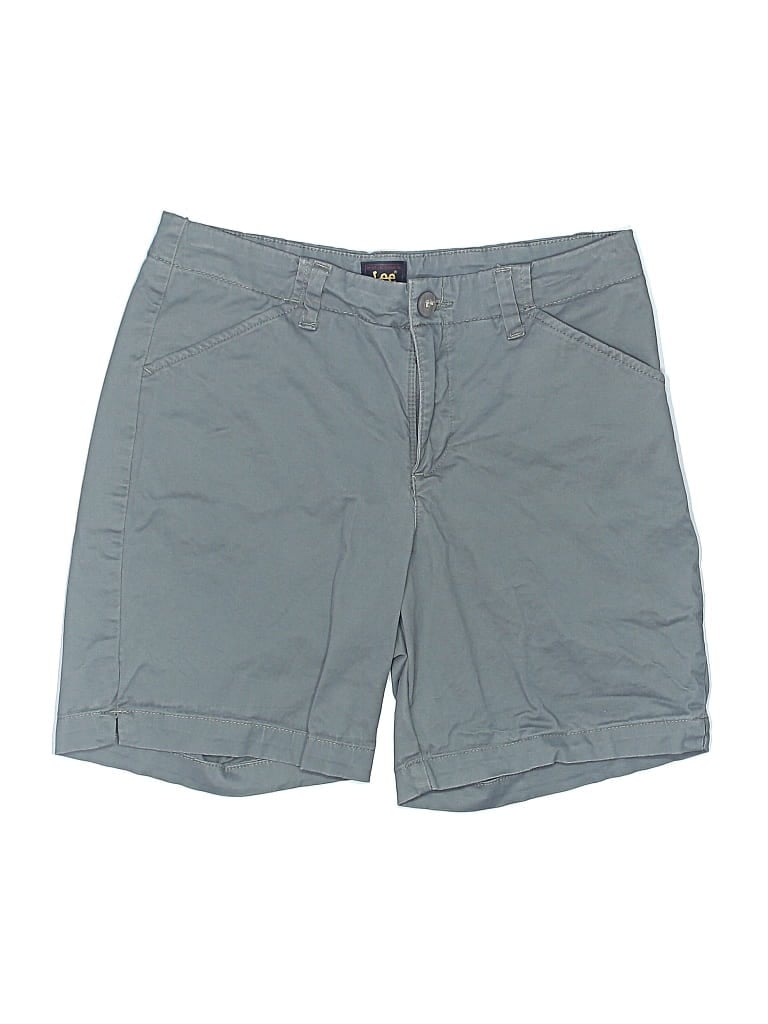 Pre-owned Lee Khaki Shorts In Green