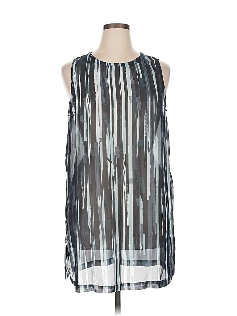 Pre-owned Gap Sleeveless Blouse In Silver