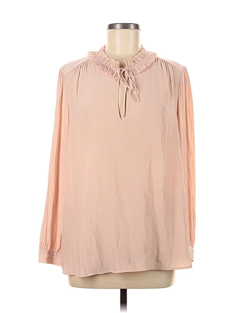 Click to view more detailed imagery on our partner's website Pre-owned Joie Long Sleeve Blouse In Pink