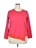 Carlisle Orange Pink 3/4 Sleeve Top Size XXL - photo 1