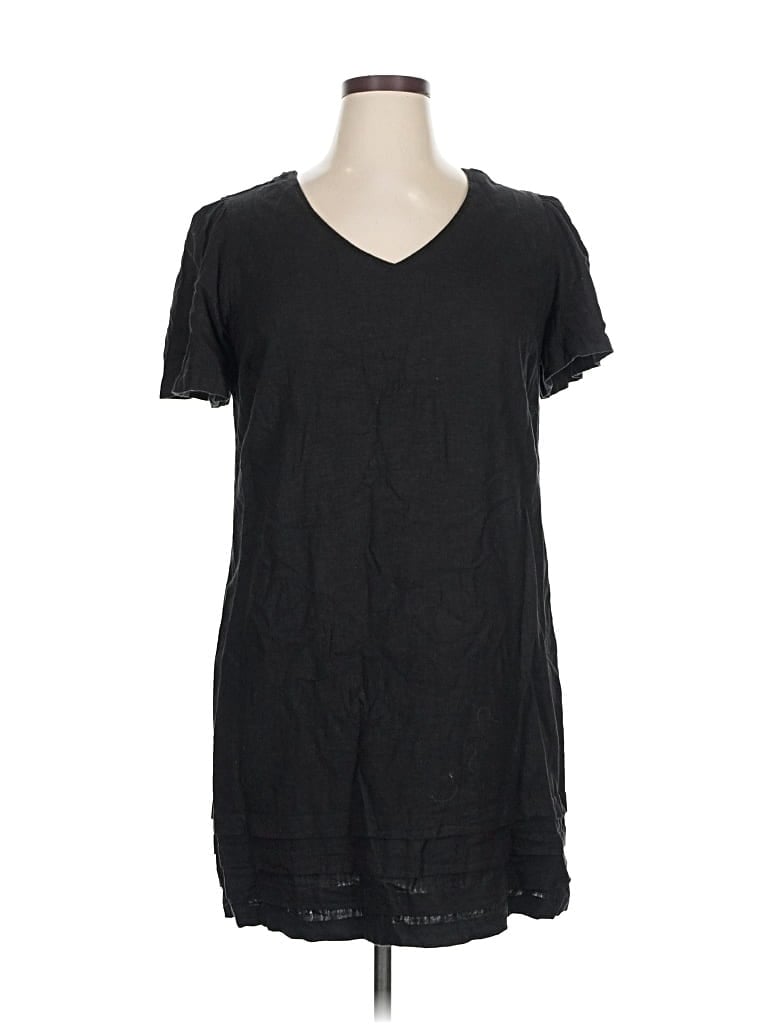 Pre-owned Originality Casual Dress In Black