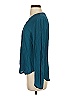 Numi Teal Long Sleeve Blouse Size XS - photo 5