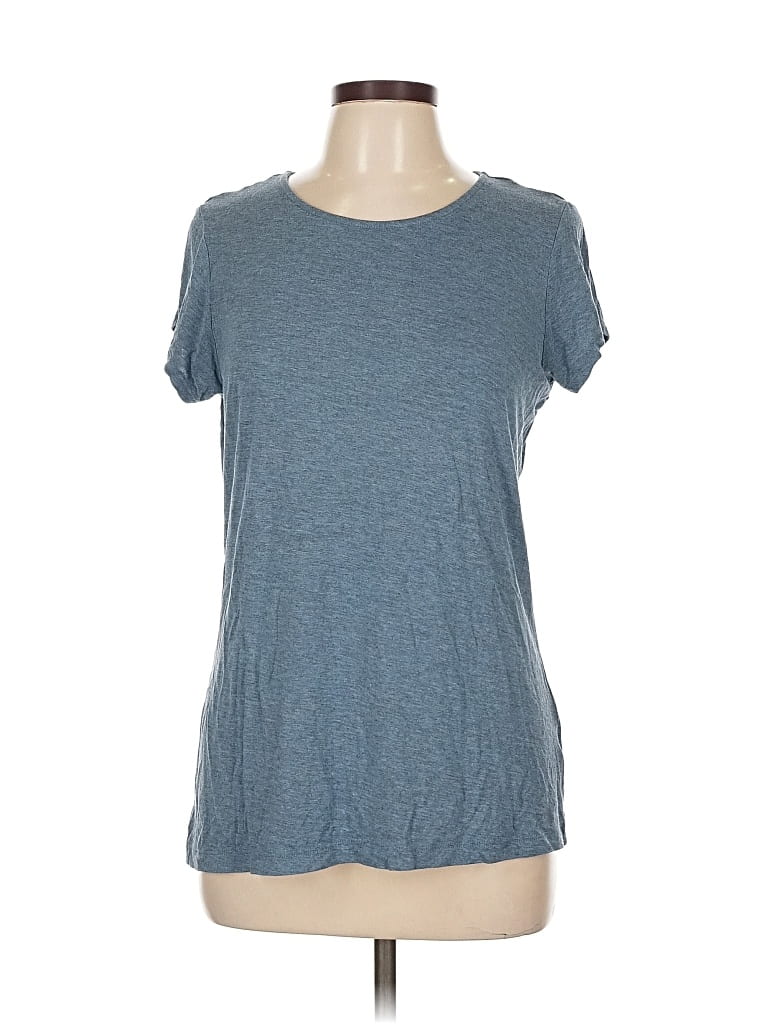 TAHARI Pre-owned Short Sleeve T-shirt In Blue