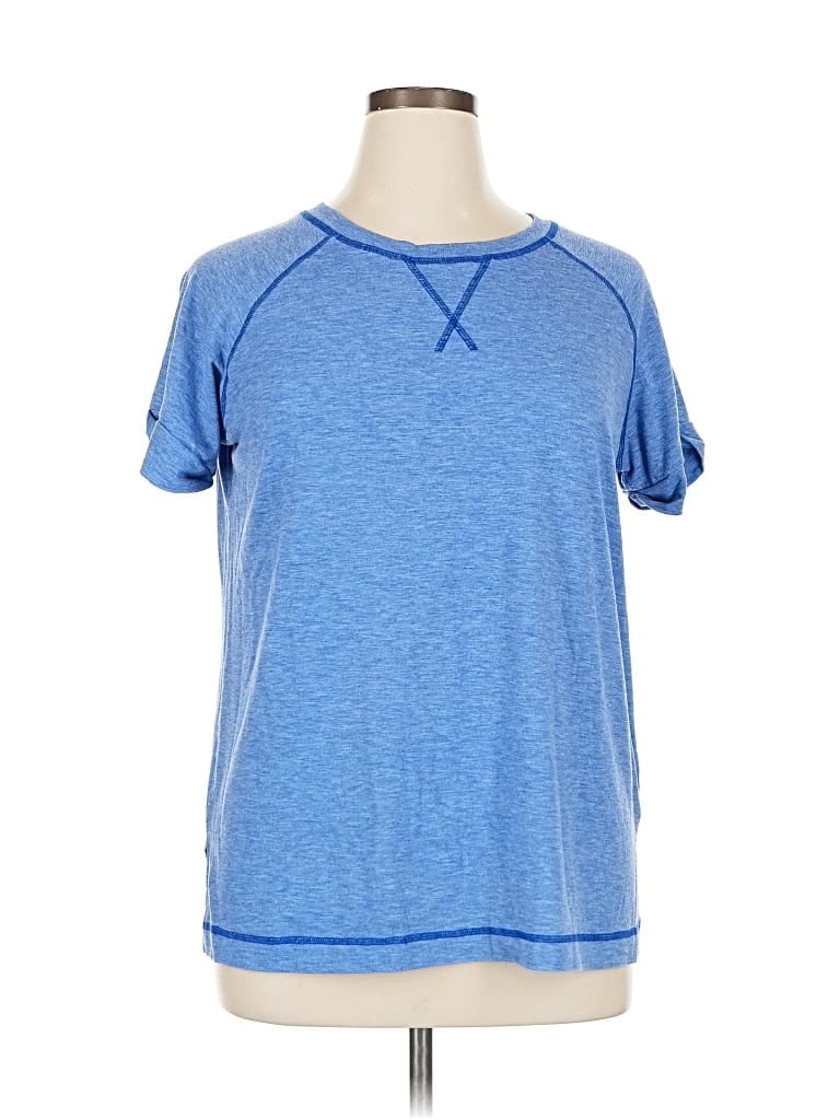 Pre-owned Assorted Brands Active T-shirt In Blue
