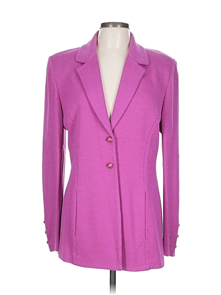 ST. JOHN COLLECTION BY MARIE GRAY Pre-owned Blazer Jacket In Purple