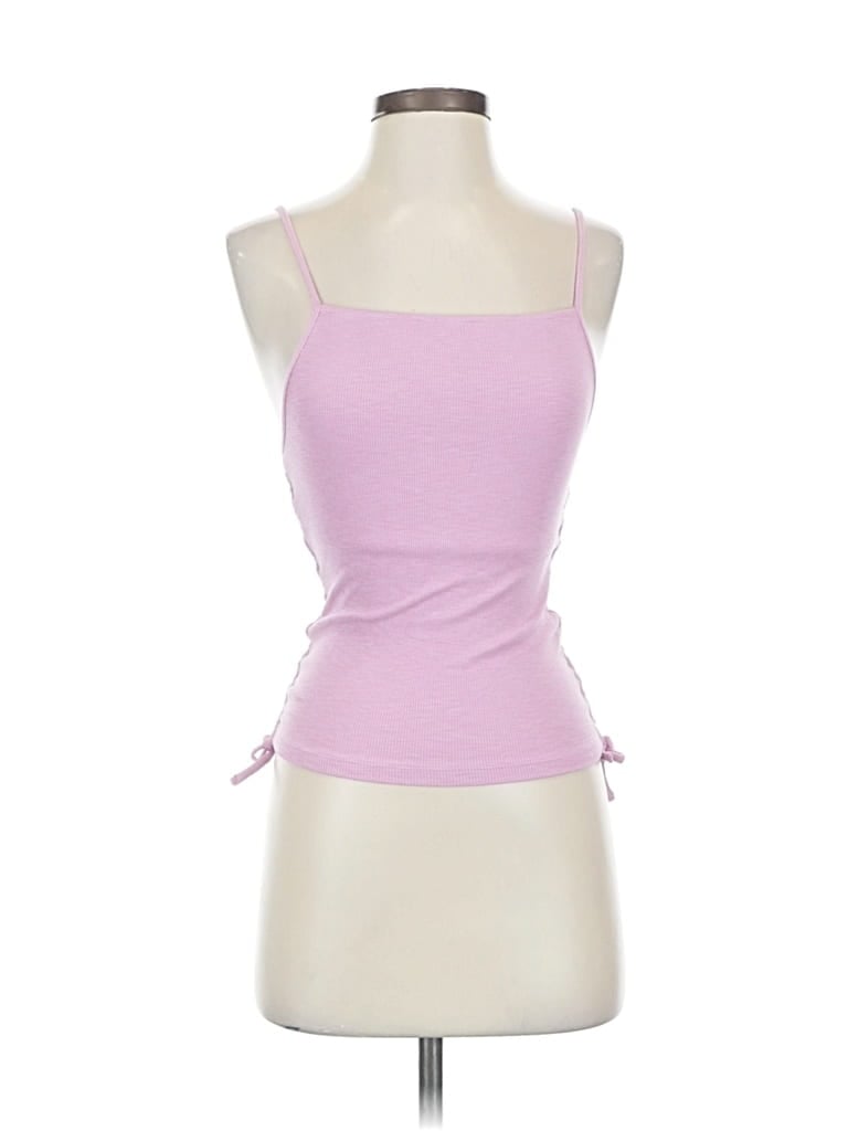 Pre-owned Aerie Tank Top Pink Strapless Neckline Tops