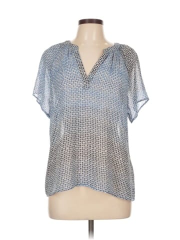 a.n.a. A New Approach Short Sleeve Blouse (view 1)