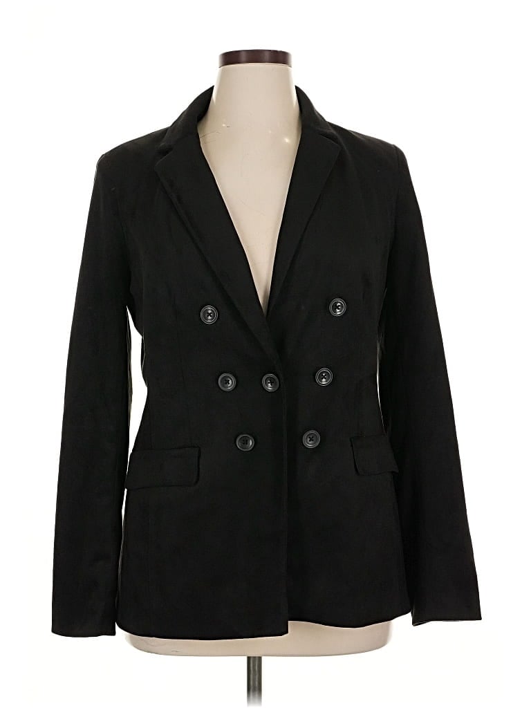 Pre-owned Calvin Klein Blazer Jacket In Black