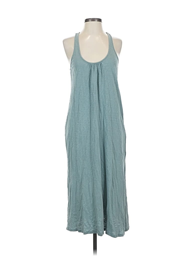 Pre-owned Others Follow Casual Dress In Blue