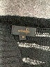 On Twelfth 100% Acrylic Stripes Black Pullover Sweater Size M - photo 7