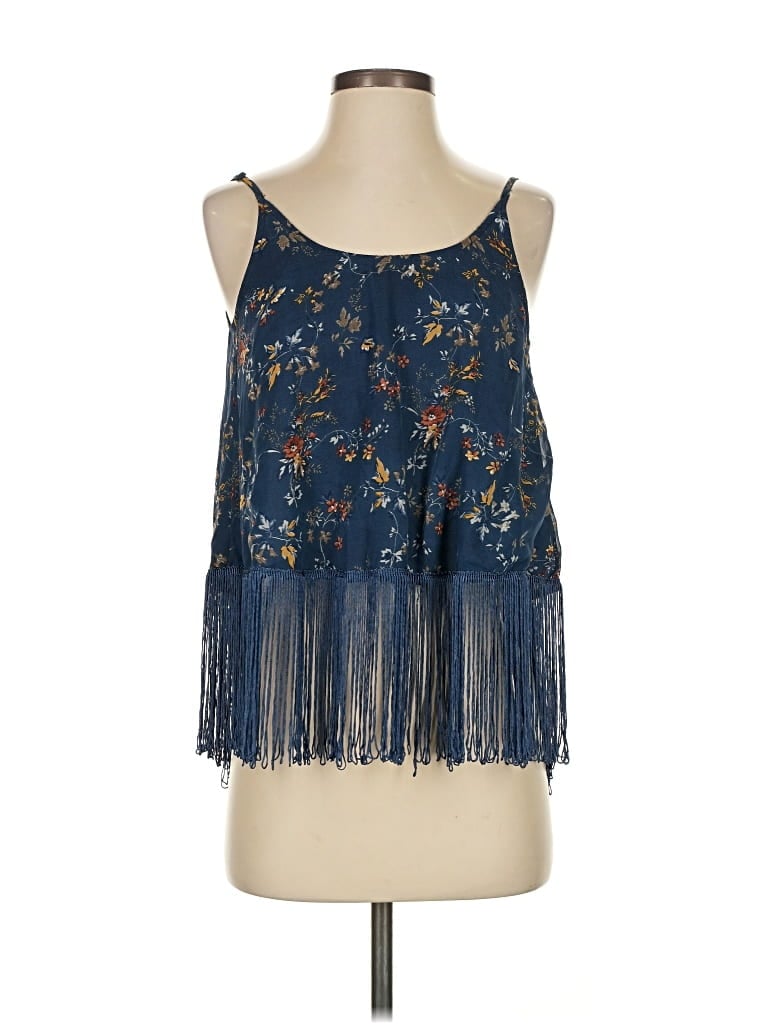 Click to view more detailed imagery on our partner's website Pre-owned Bishop + Young Sleeveless Blouse In Blue