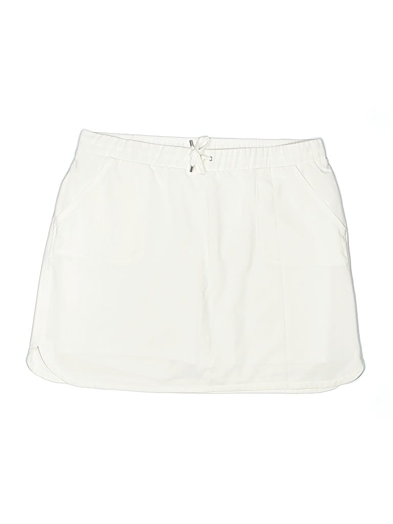 Pre-owned Zenergy By Chico's Active Skort In White