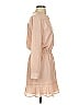 Joie 100% Polyester Solid Tan Casual Dress Size XS - photo 4