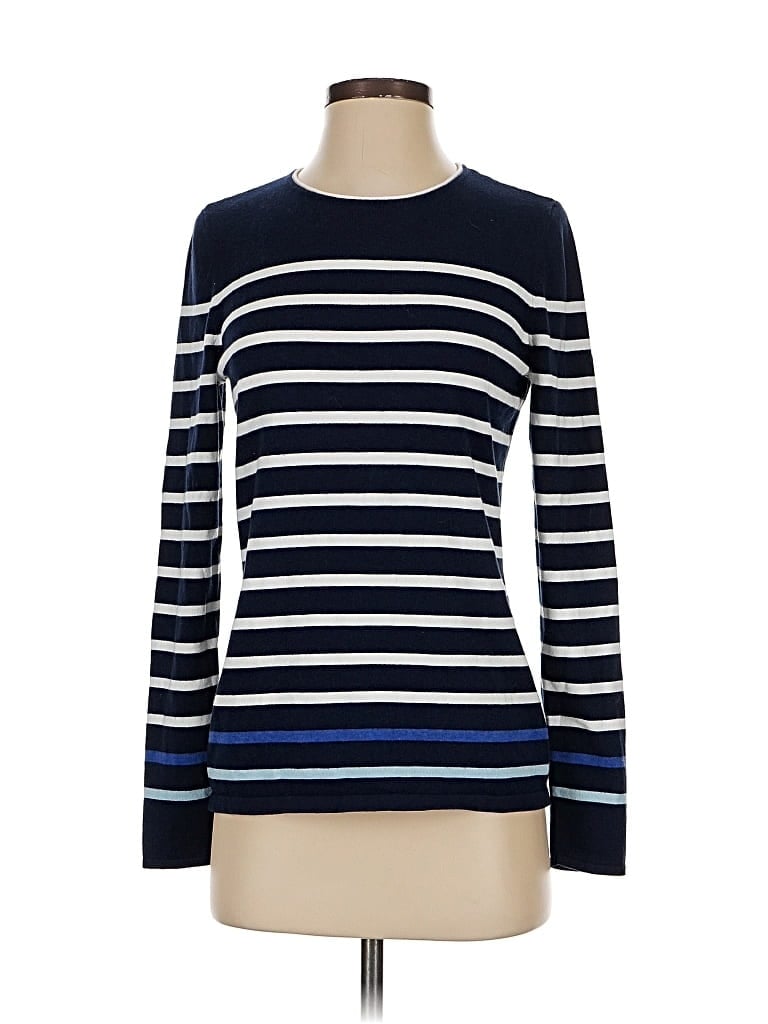 Pre-owned J. Mclaughlin Pullover Sweater In Blue