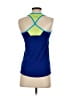 Nike 100% Polyester Blue Active Tank Size XS - photo 2