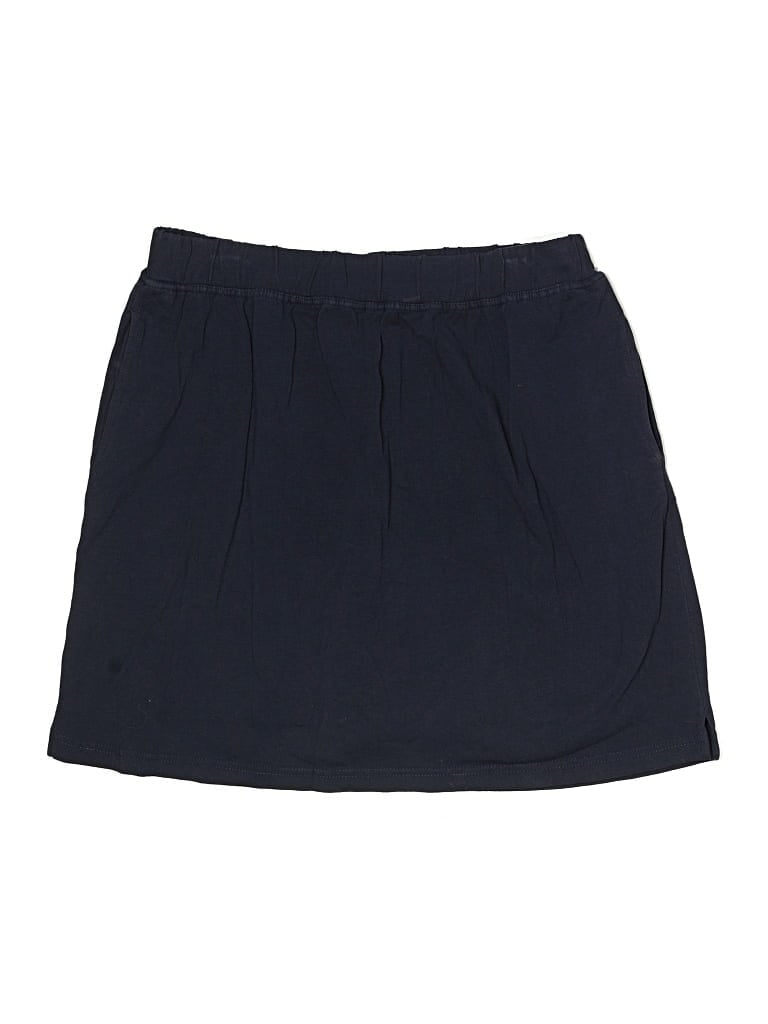 Pre-owned Woman Within Casual Skirt In Blue