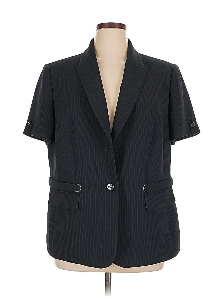 Pre-owned Tahari By Asl Blazer Jacket In Black