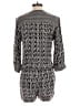 Ella Moss 100% Rayon Chevron-herringbone Gray Black Romper Size S - photo 2