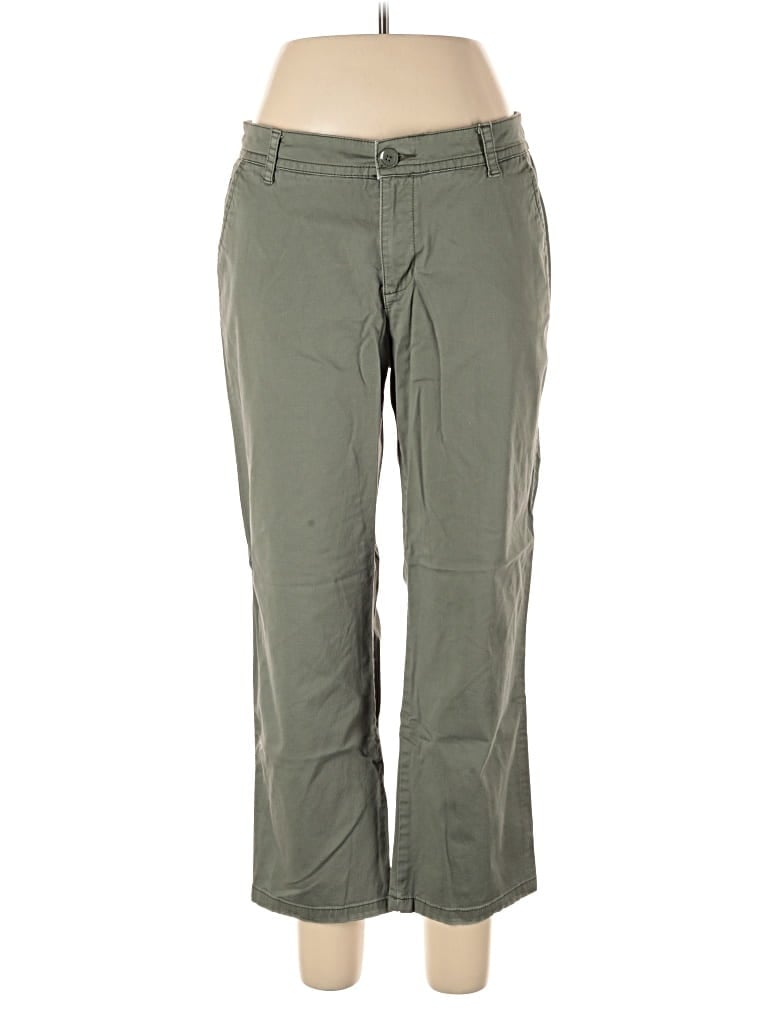 ST. JOHN'S BAY Pre-owned Casual Pants In Green