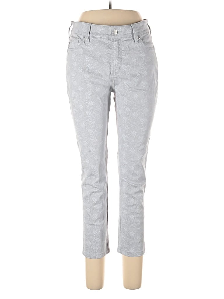 Pre-owned Nydj Jeggings In Gray