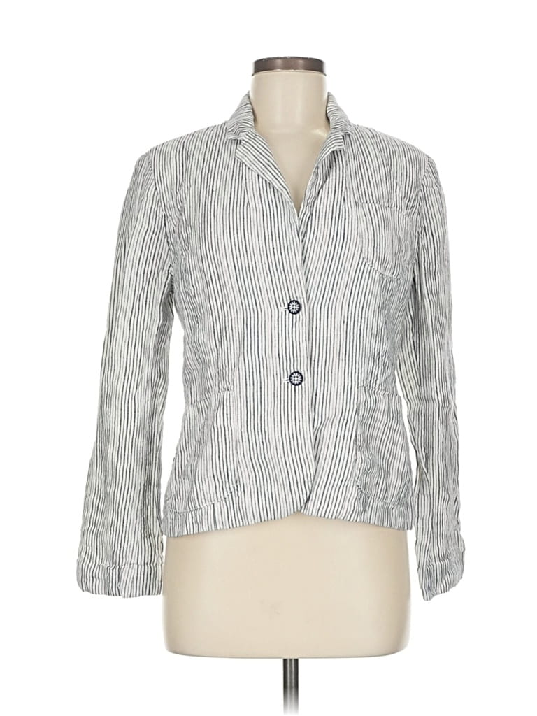 Pre-owned Cartonnier Blazer Jacket In Silver